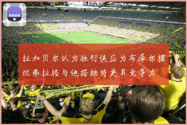 拉加贝尔认为独行侠应为布泽尔摆烂弗拉格与他搭档将更具竞争力